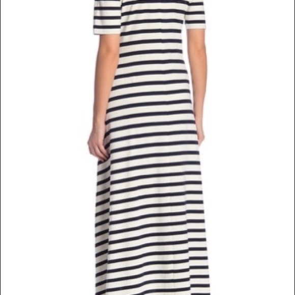 NWT 2019 J. Crew Stripe Knit Maxi Dress! - Picture 3 of 10